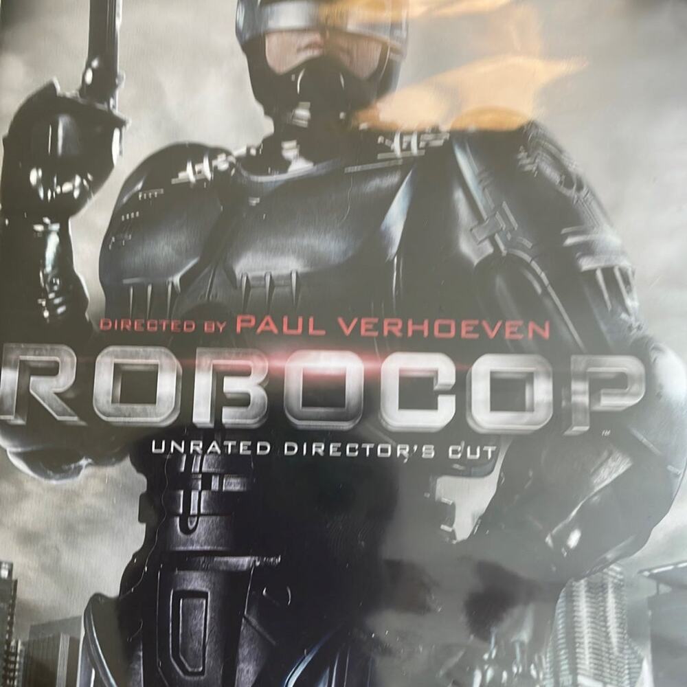 RoboCop I’m going to unrated directors cut Blu-ray Disc-NWT